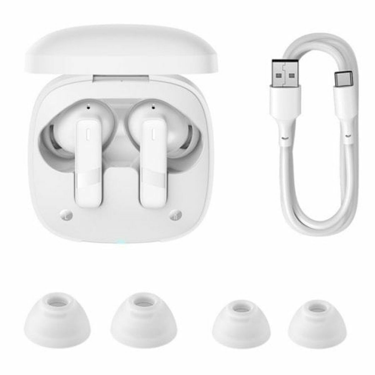 Auriculares con Micrófono Baseus A00069700223-00 Blanco