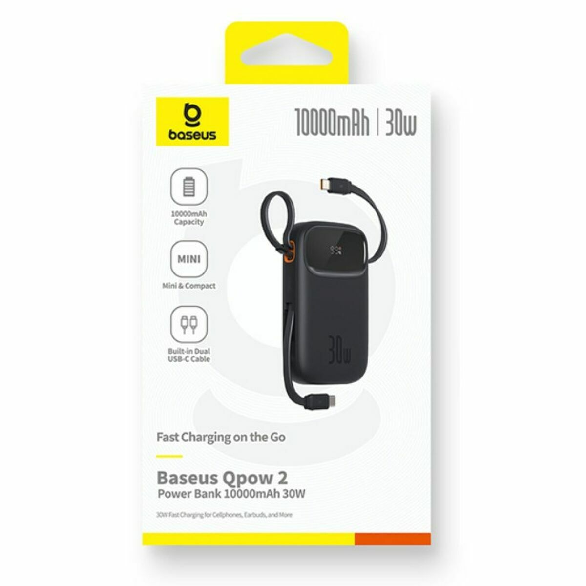Powerbank Baseus P10055008113-00 Negro 10000 mAh