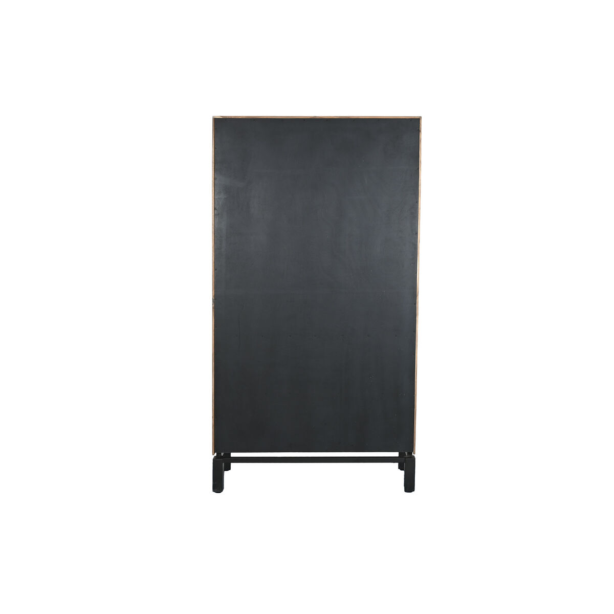 Vitrina Home ESPRIT Marrón Negro Teca Acacia 100 x 40 x 185 cm