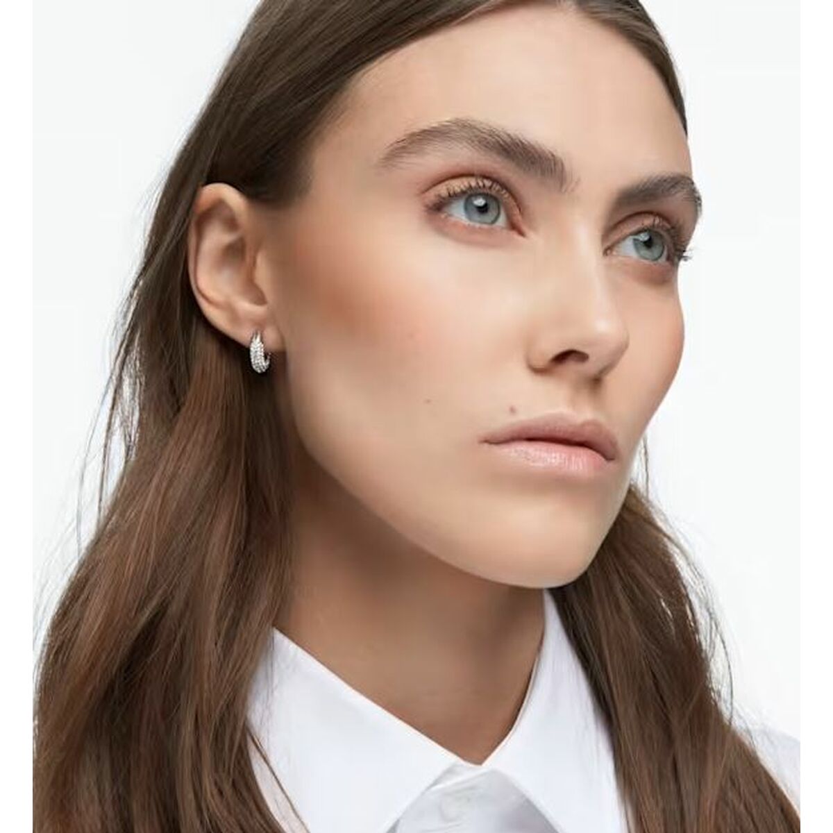 Pendientes Mujer Swarovski 5618306 Plata de ley 925 Plateado
