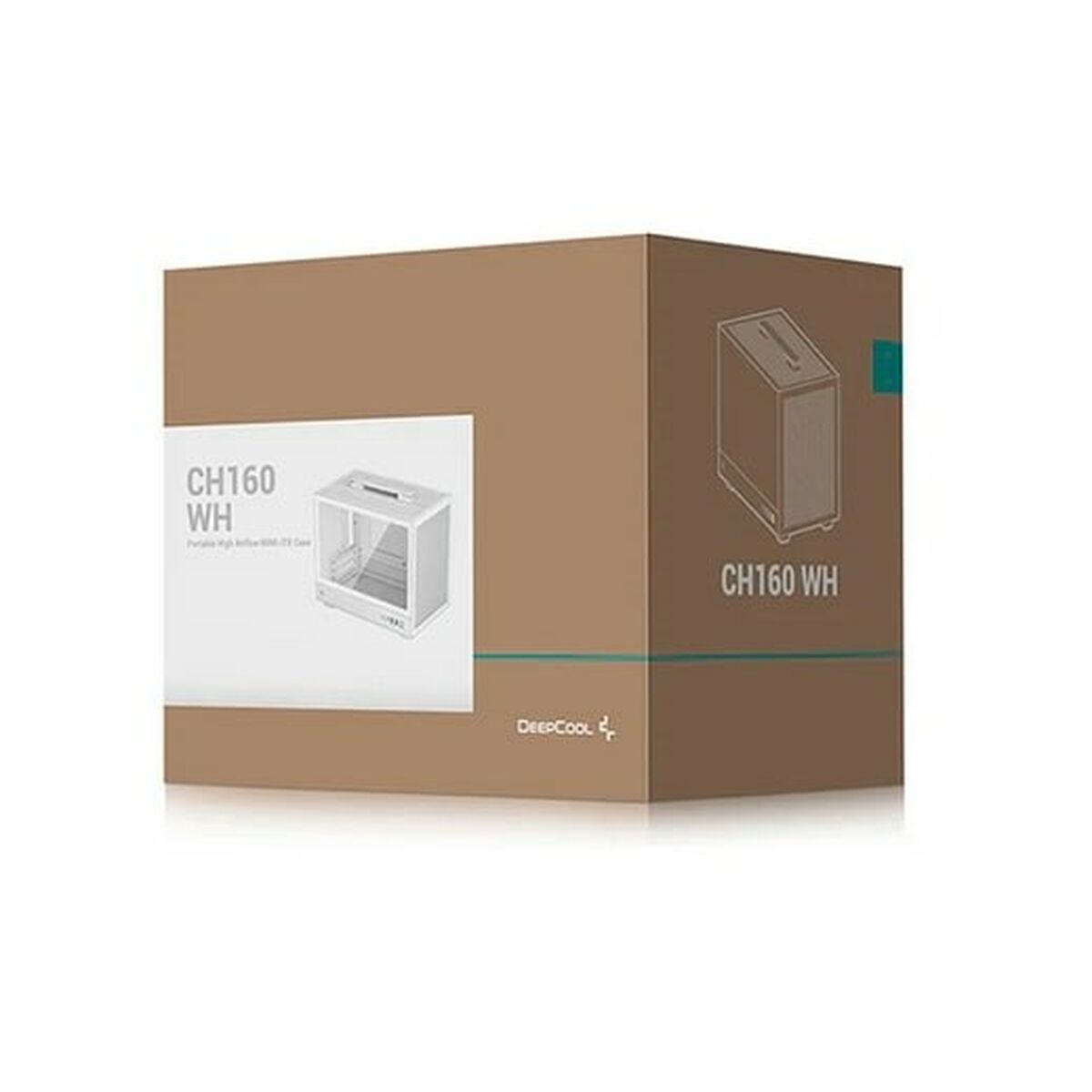 Caja Semitorre ATX DEEPCOOL R-CH160-WHNMIO-G-1 Blanco