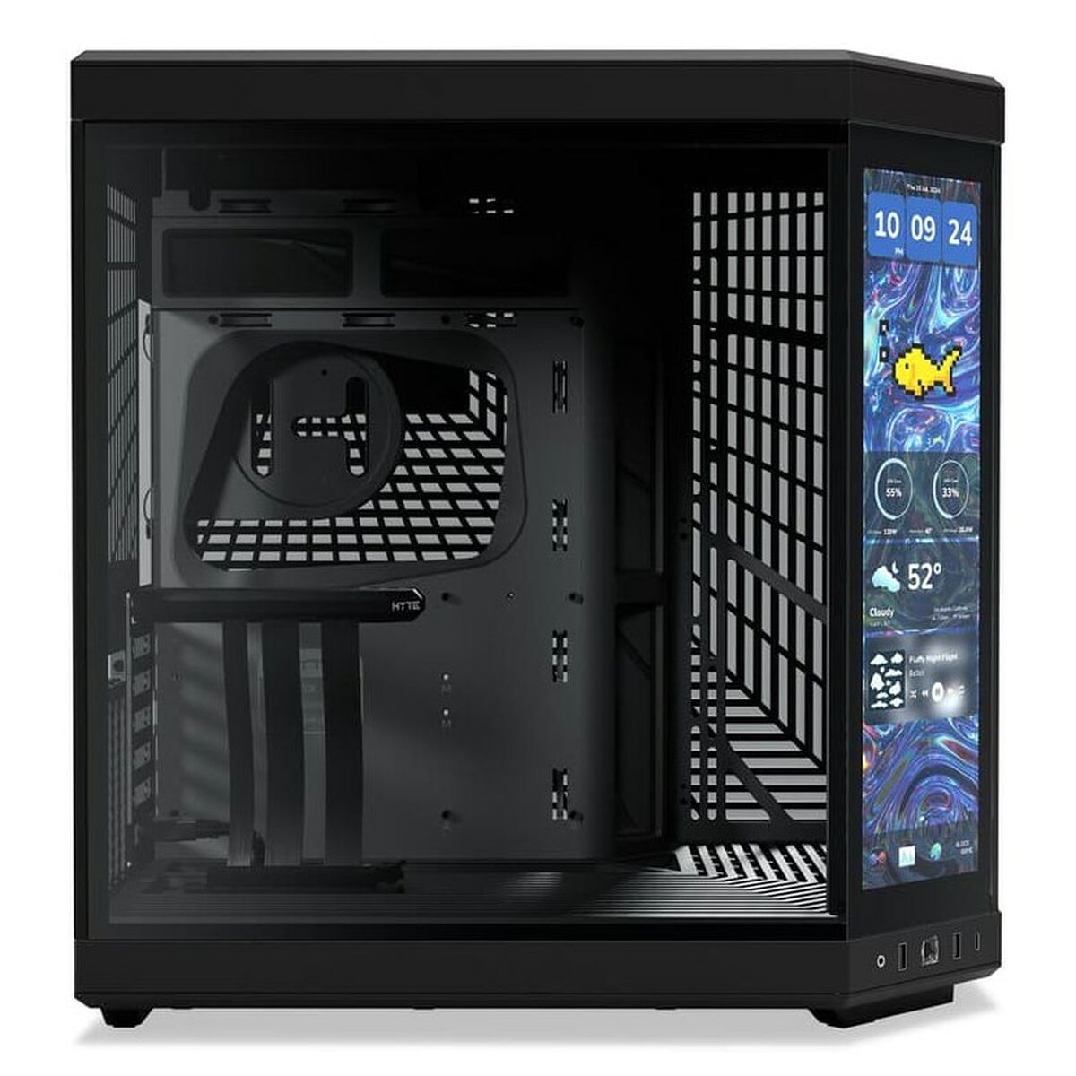 Caja Semitorre ATX Hyte CS-HYTE-Y70TTI-BB Negro