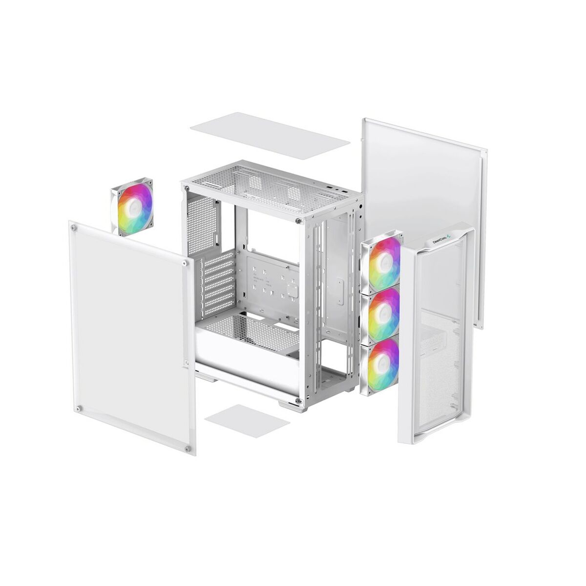 Caja Semitorre ATX DEEPCOOL R-CC560-WHAMA4-G-2 Blanco Multicolor