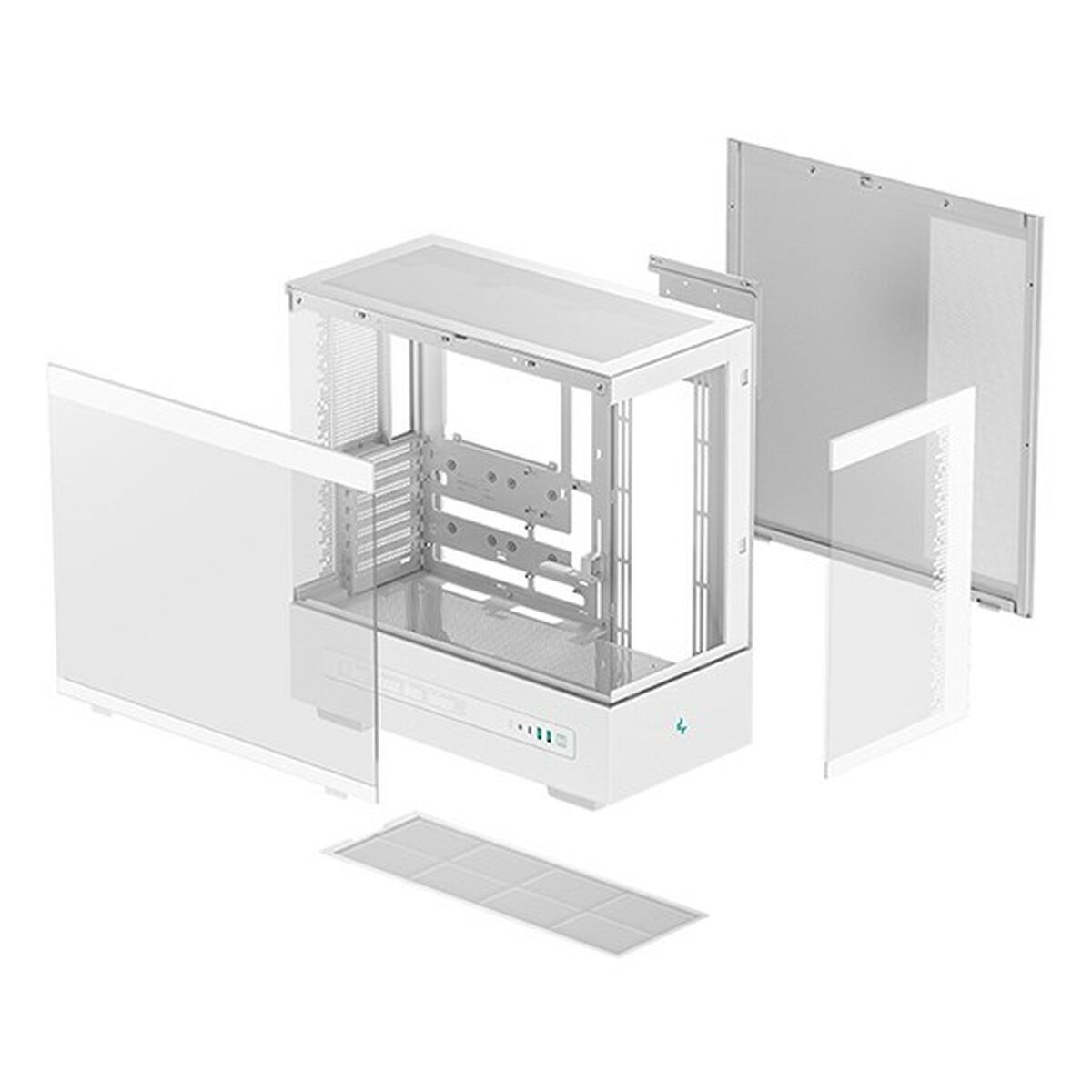 Caja Semitorre ATX DEEPCOOL R-CH690-WHNNA0D-G-1 Blanco