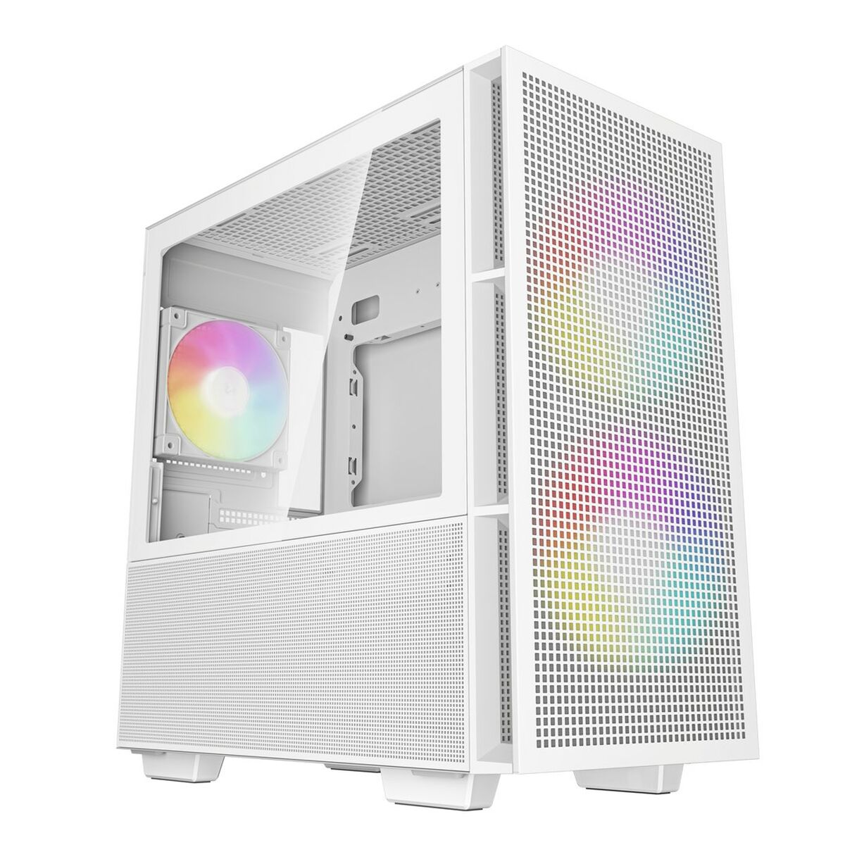 Caja Semitorre ATX DEEPCOOL R-CH360-WHAPE3-G-1 Blanco Multicolor