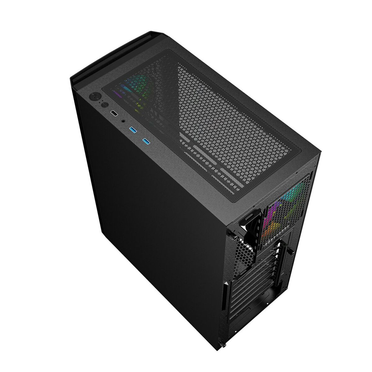 Caja Semitorre ATX GEMBIRD CCC-FC-400X Negro Multicolor
