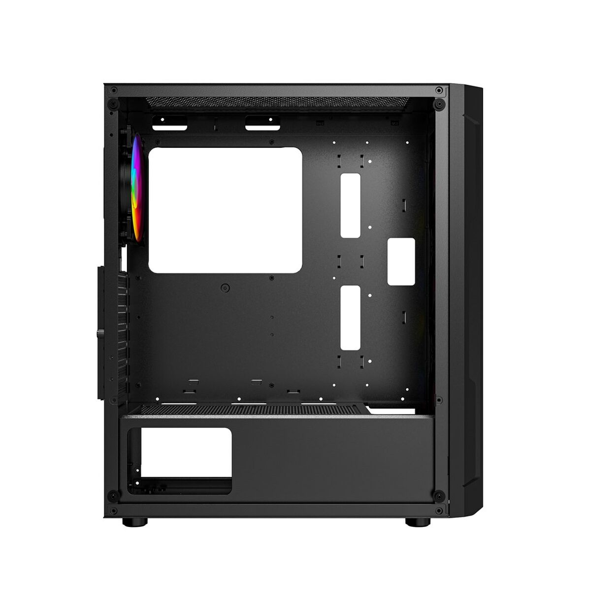 Caja Semitorre ATX GEMBIRD CCC-FC-400X Negro Multicolor