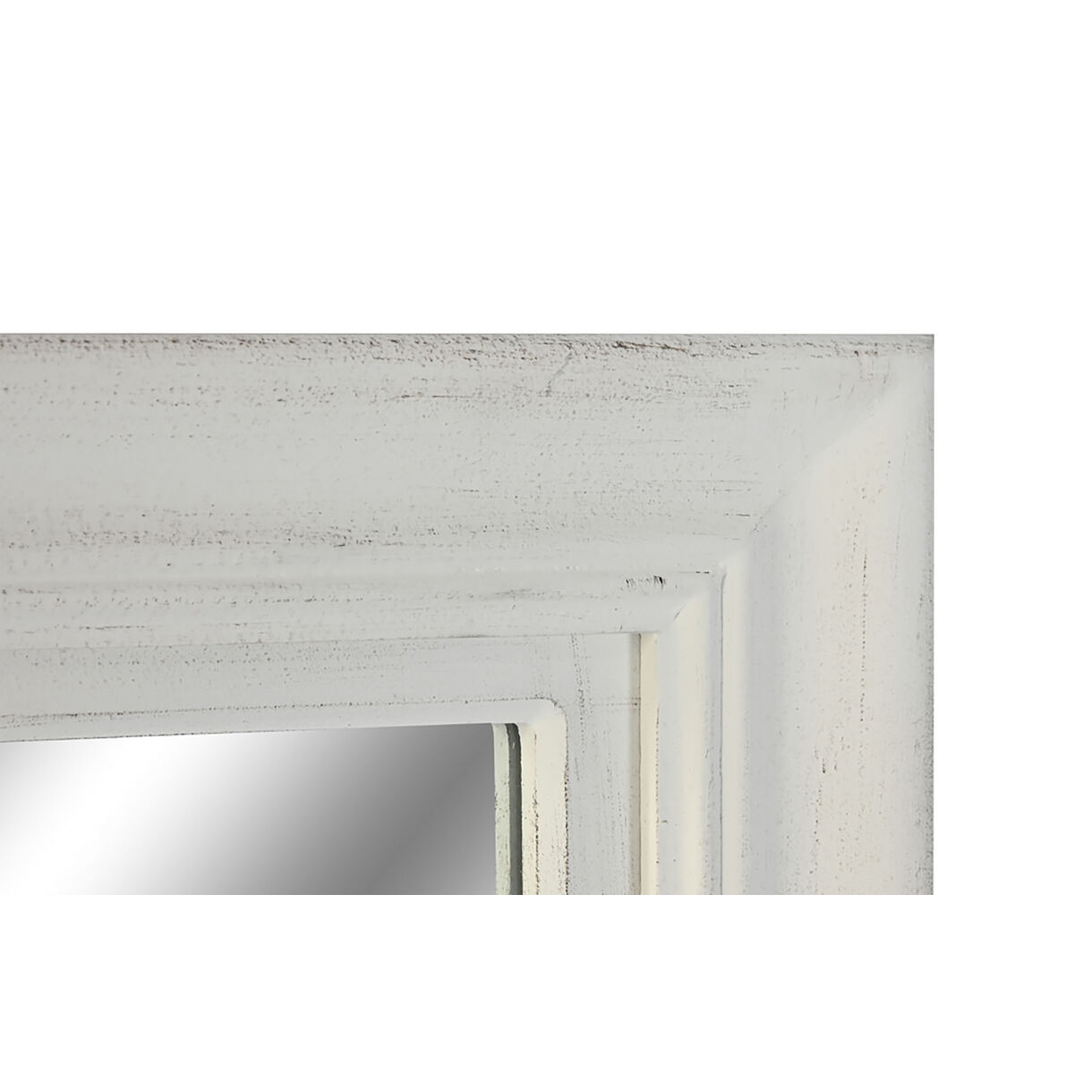 Espejo de pared Home ESPRIT Blanco Ventana 68 x 4 x 128 cm