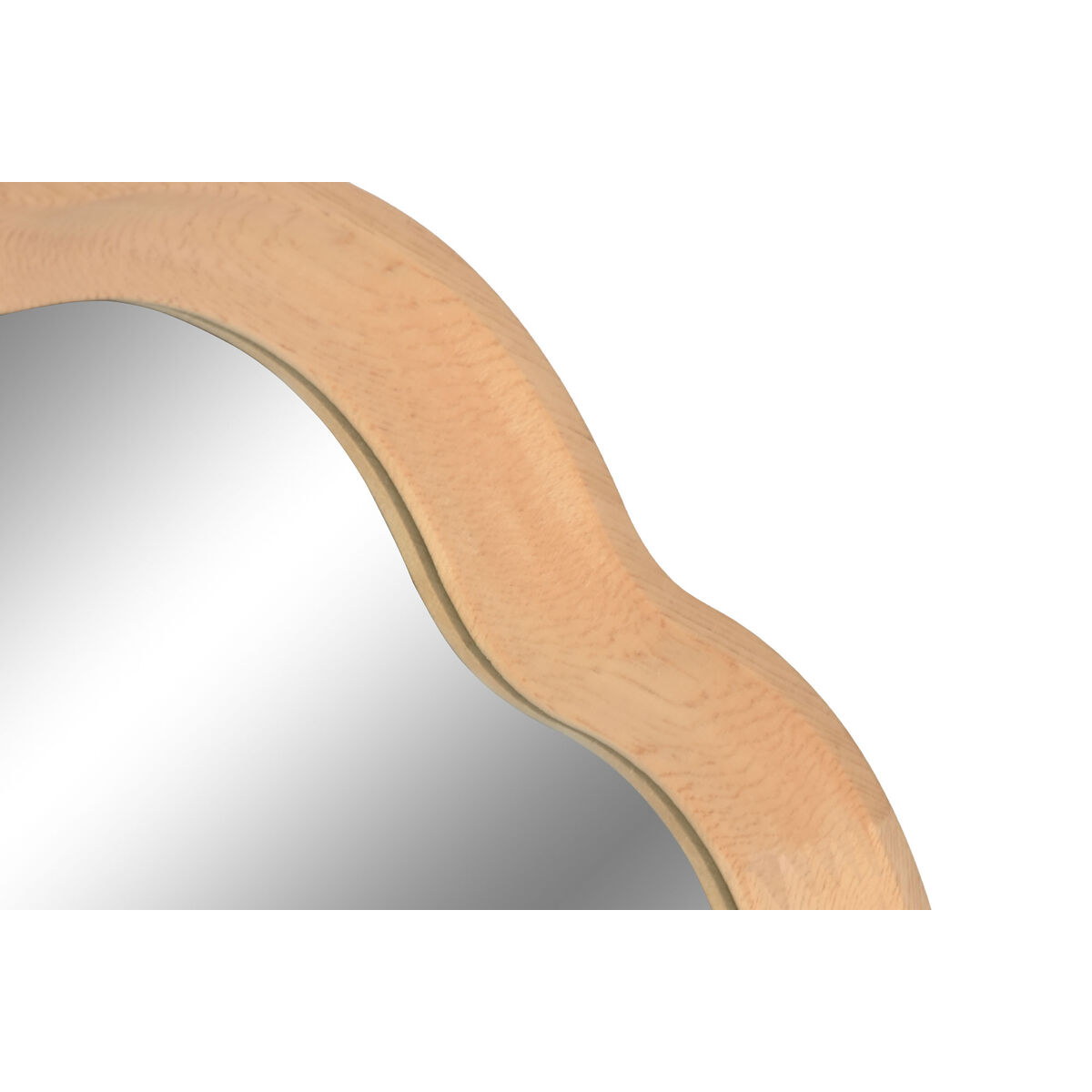 Espejo de pared Home ESPRIT Natural Urbano 80 x 5 x 80 cm