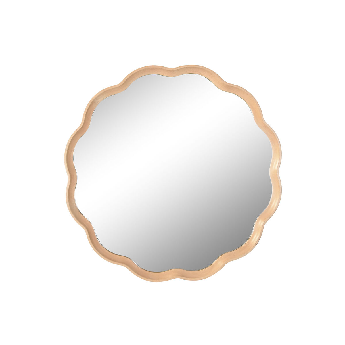 Espejo de pared Home ESPRIT Natural Urbano 80 x 5 x 80 cm