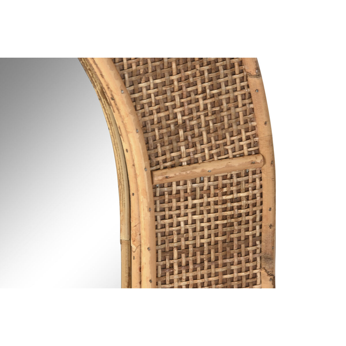 Espejo de pared Home ESPRIT Natural Scandi 60 x 2 x 94,5 cm