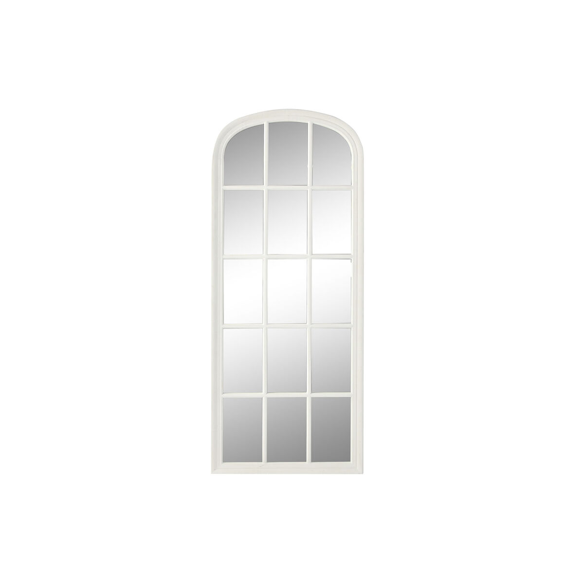 Espejo de pared Home ESPRIT Blanco Ventana 70,5 x 4 x 170,5 cm