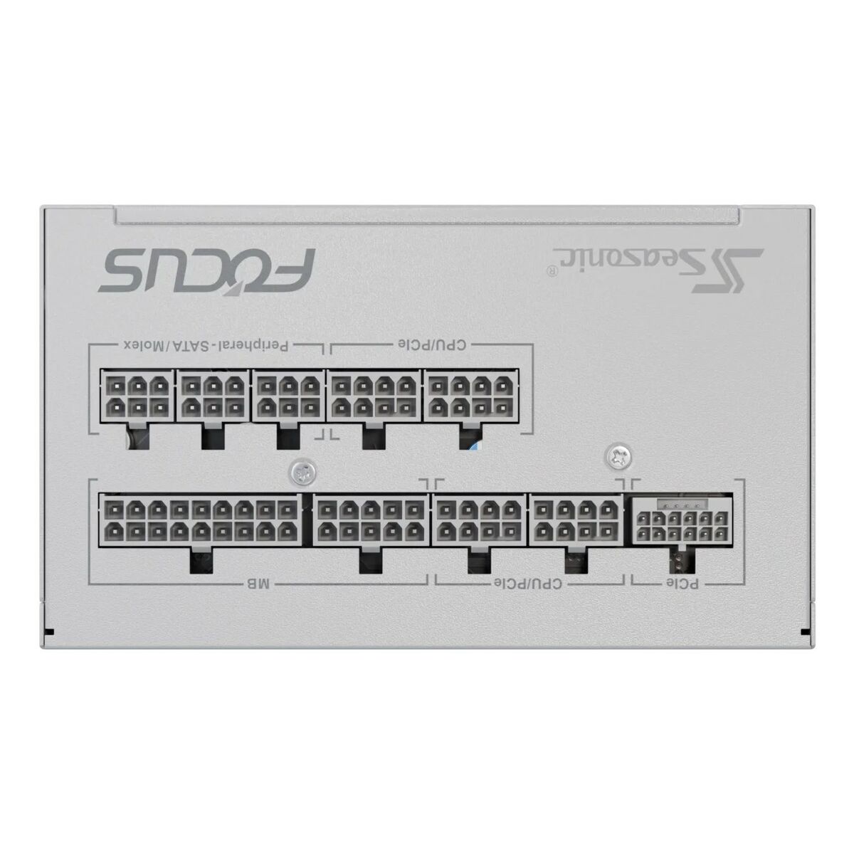 Fuente de Alimentación SeaSonic FOCUS-GX-750-V4-WHITE ATX 750 W 80 Plus Gold RoHS CE BSMI CB