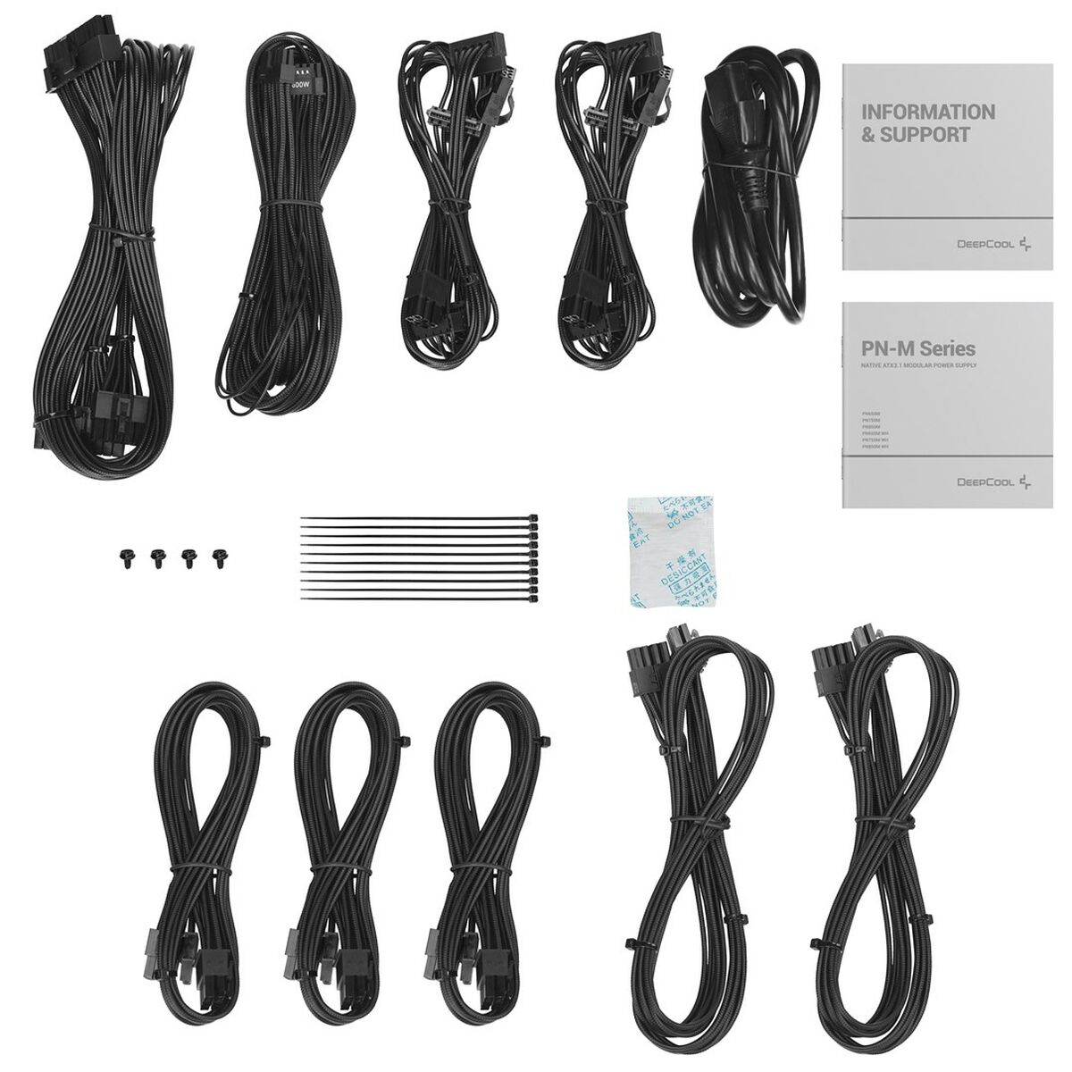 Fuente de Alimentación DEEPCOOL R-PN850M-FC0B-EU ATX 850 W 80 Plus Gold RoHS CE WEEE