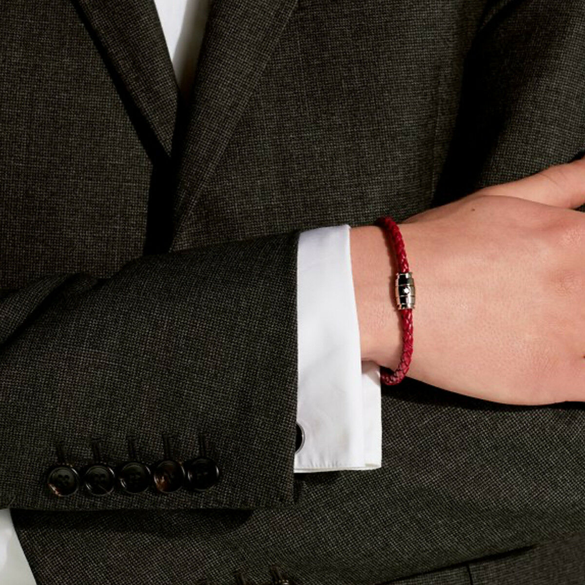 Pulsera Mujer Montblanc 134065 Rojo