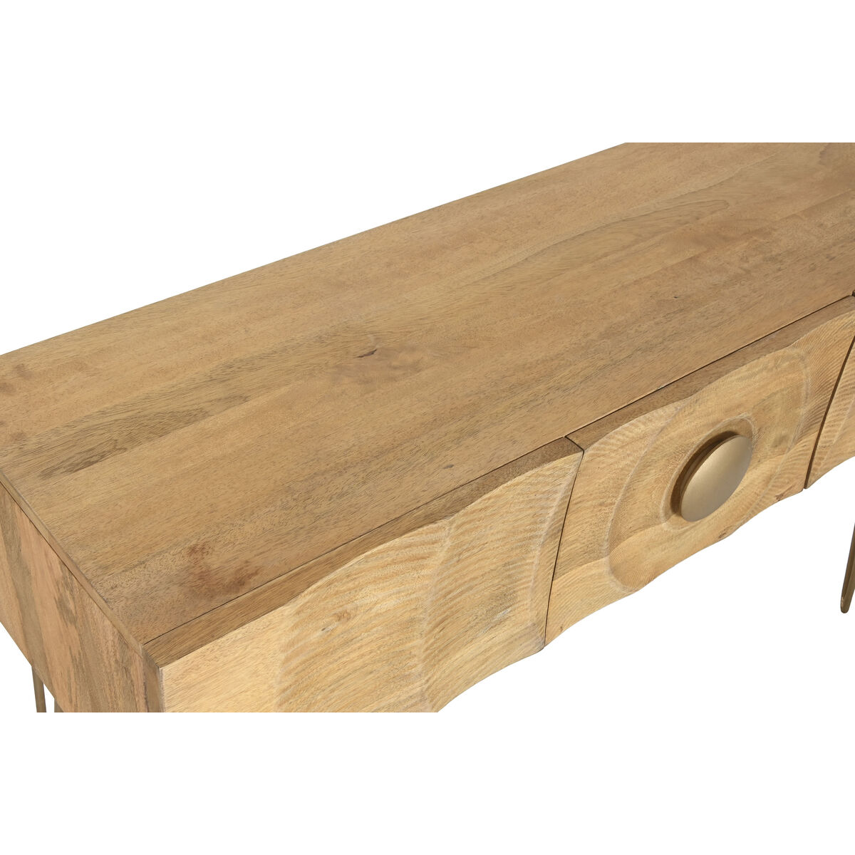 Recibidor Home ESPRIT Dorado 120 x 38 x 76 cm