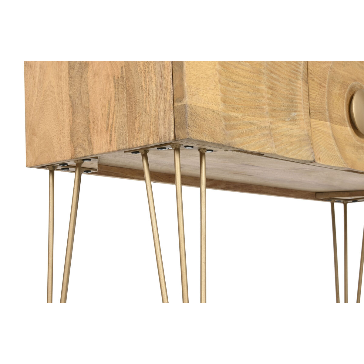 Recibidor Home ESPRIT Dorado 120 x 38 x 76 cm