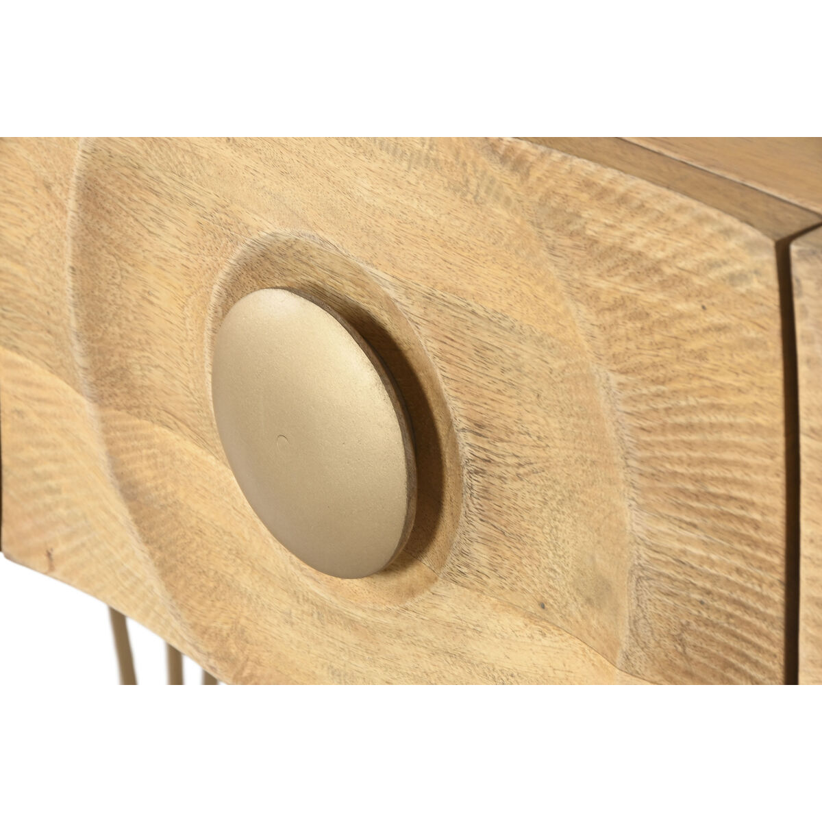 Recibidor Home ESPRIT Dorado 120 x 38 x 76 cm