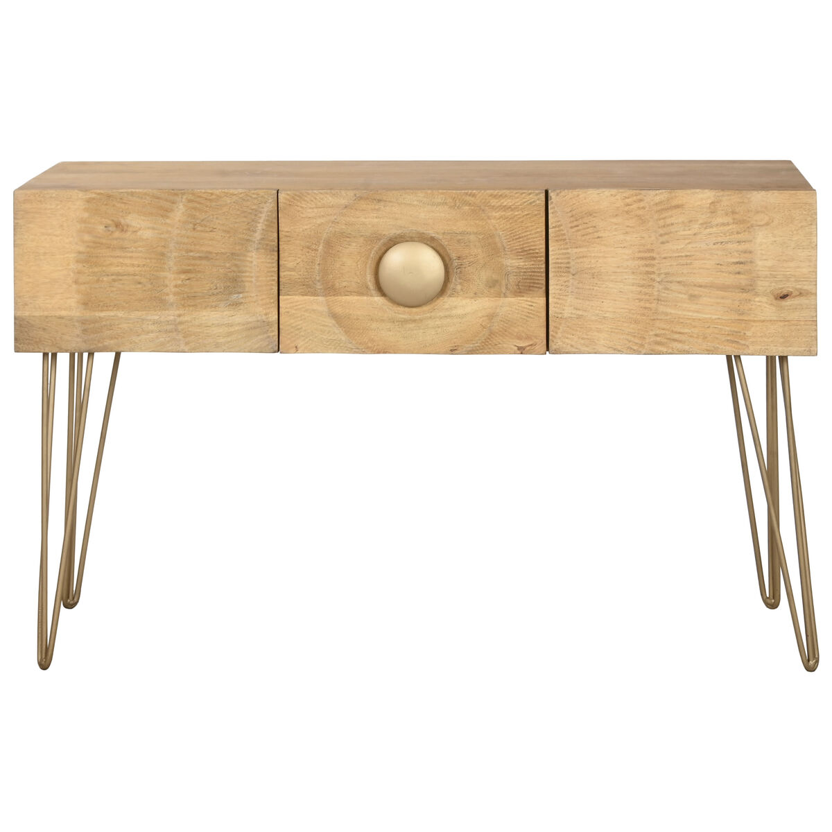 Recibidor Home ESPRIT Dorado 120 x 38 x 76 cm