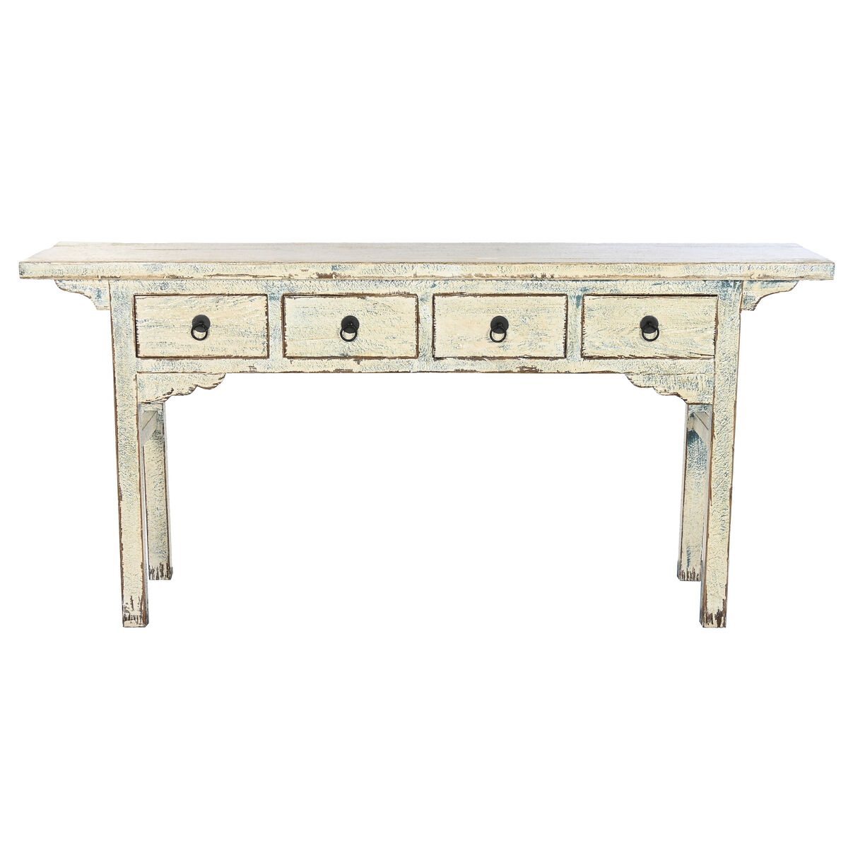 Recibidor Home ESPRIT Blanco Bicolor 178 x 38 x 85 cm