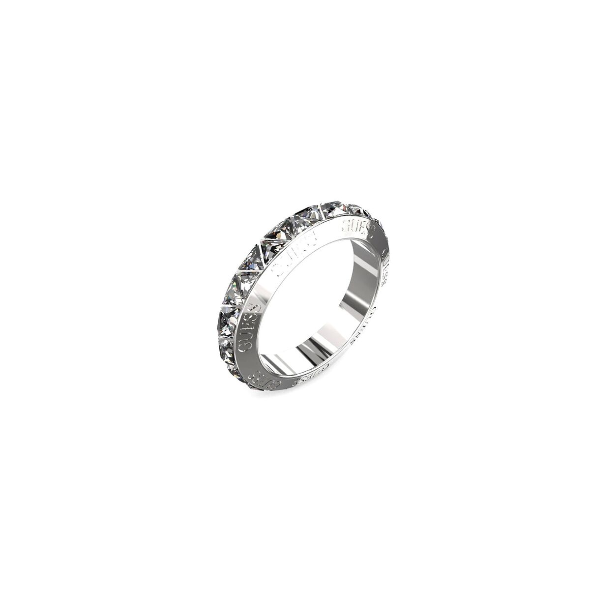 Anillo Mujer Guess JUBR04575JWRH52 Plateado 12