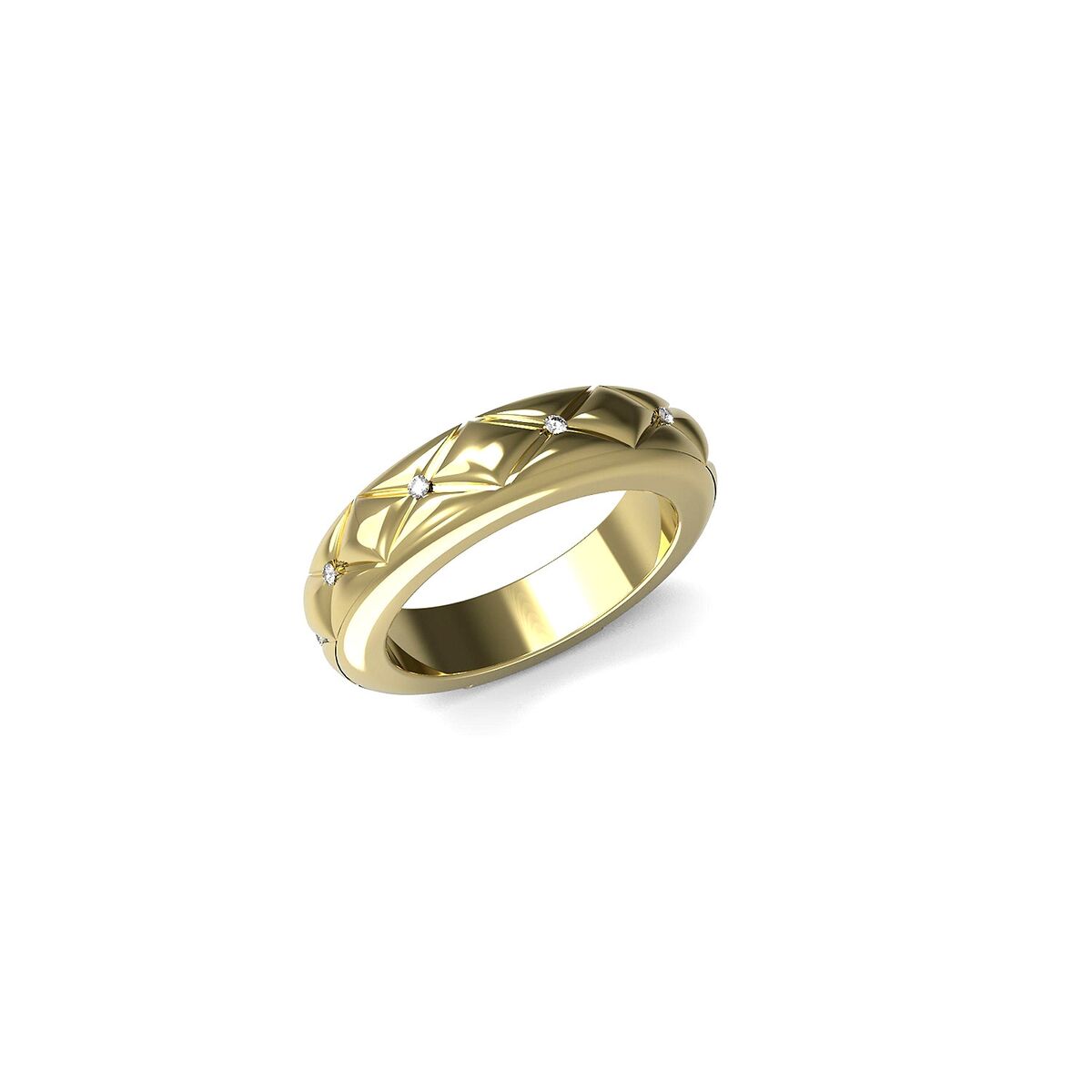 Anillo Mujer Guess JUBR04591JWYG54 Dorado 14