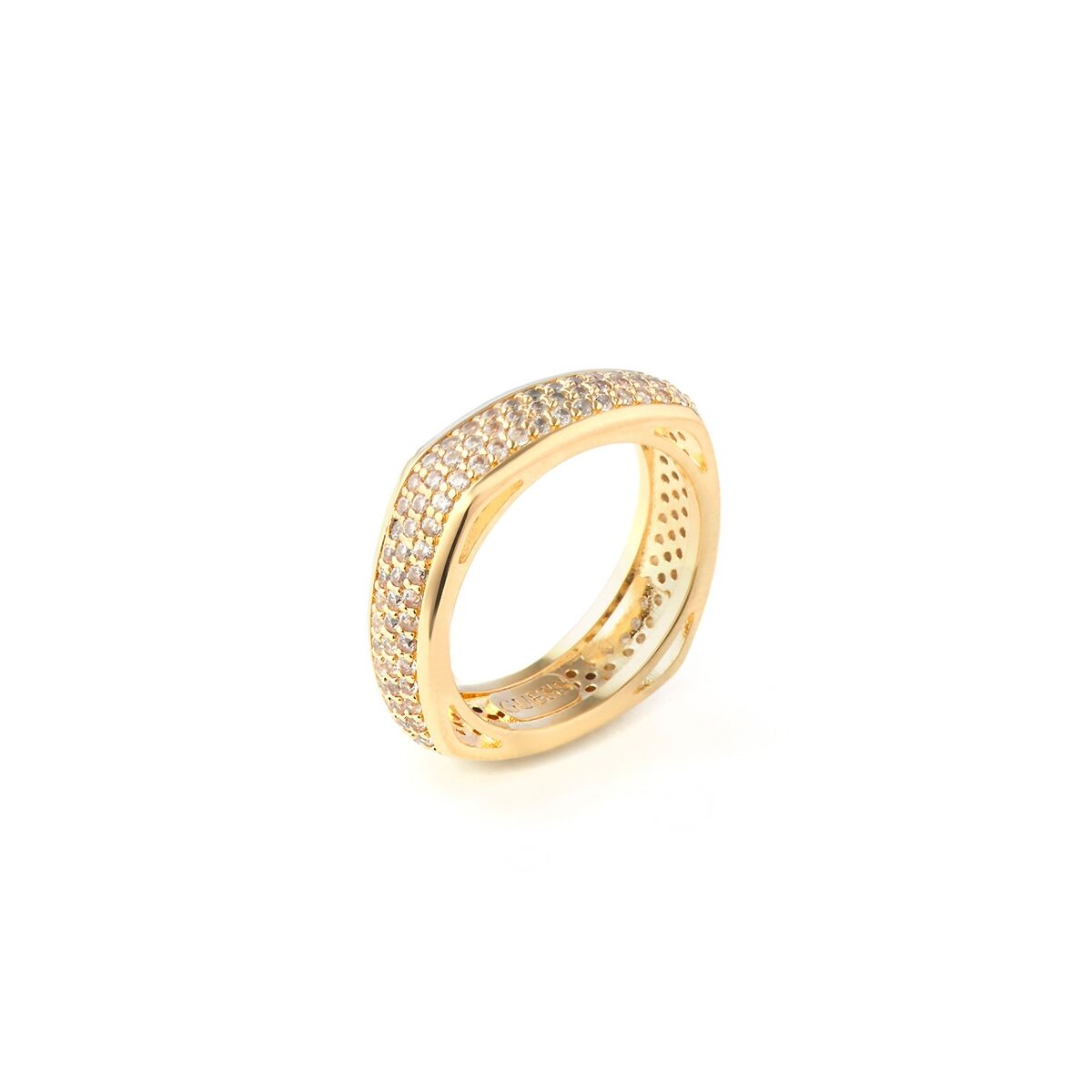 Anillo Mujer Guess JUBR04675JWYG54 14 Dorado