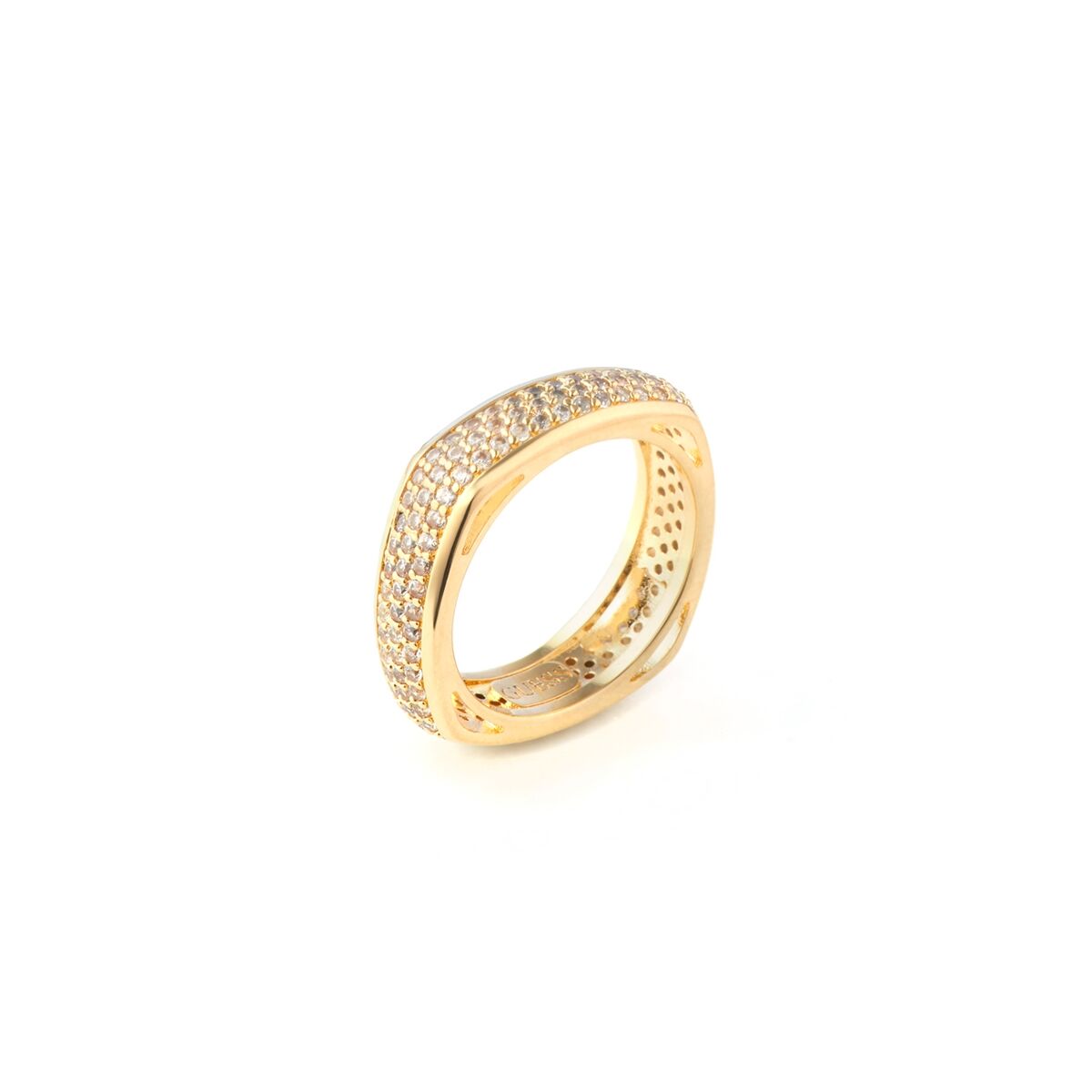 Anillo Mujer Guess JUBR04675JWYG56 16 Dorado