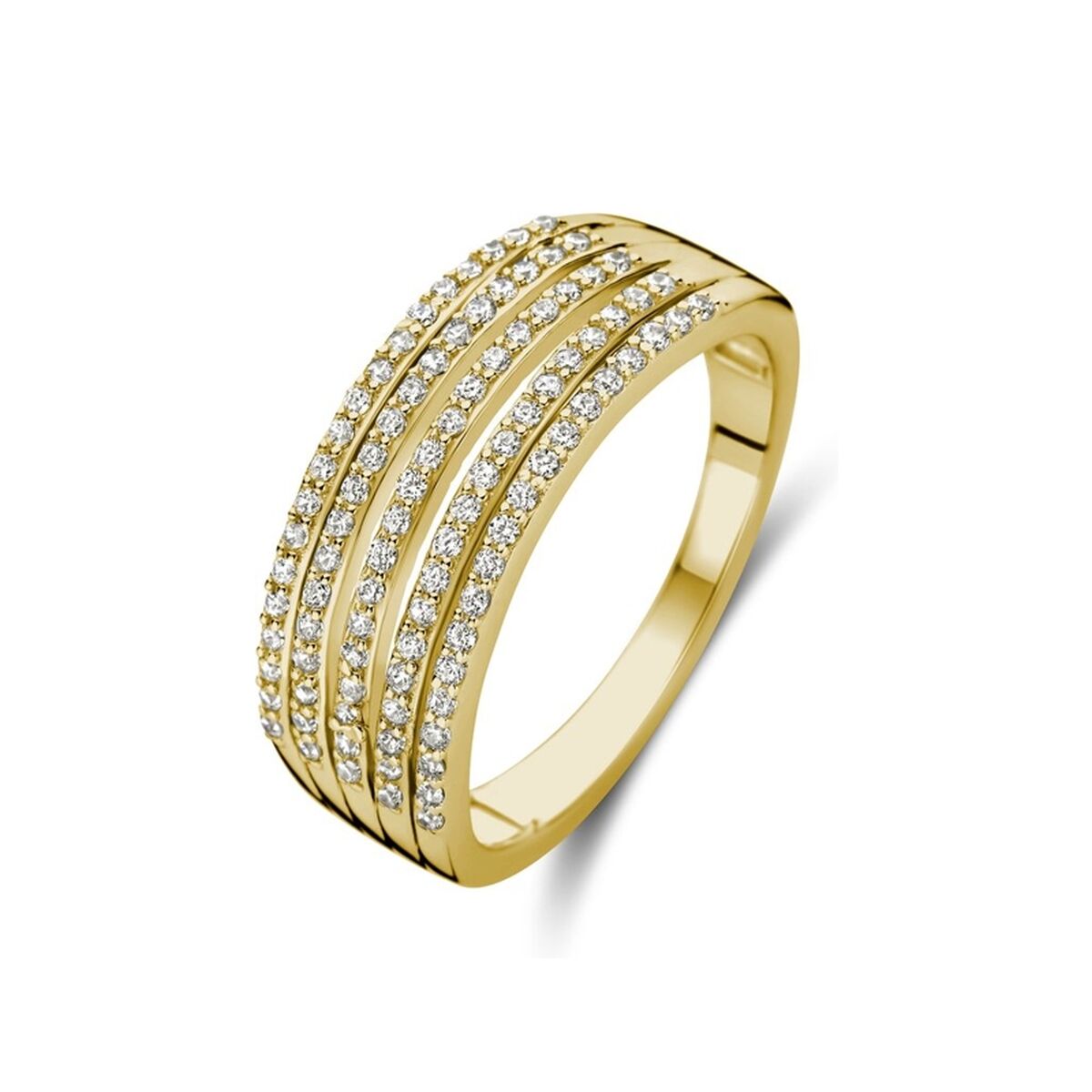 Anillo Mujer New Bling 9NB-1431-58 18 Dorado
