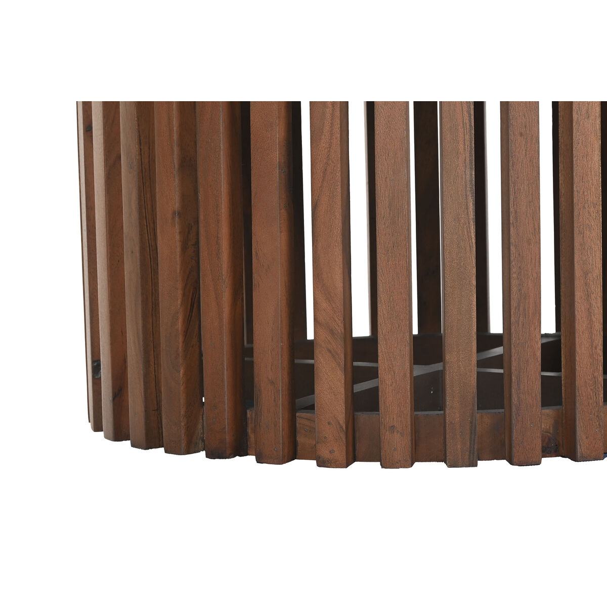 Mesa de Comedor Home ESPRIT Madera de acacia Terrazo 130 x 130 x 76 cm