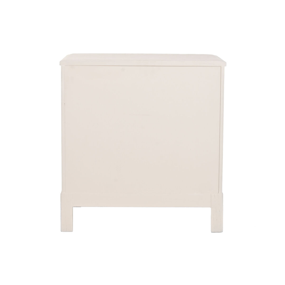 Mesita de Noche Home ESPRIT Gris claro 53 x 42 x 56,2 cm