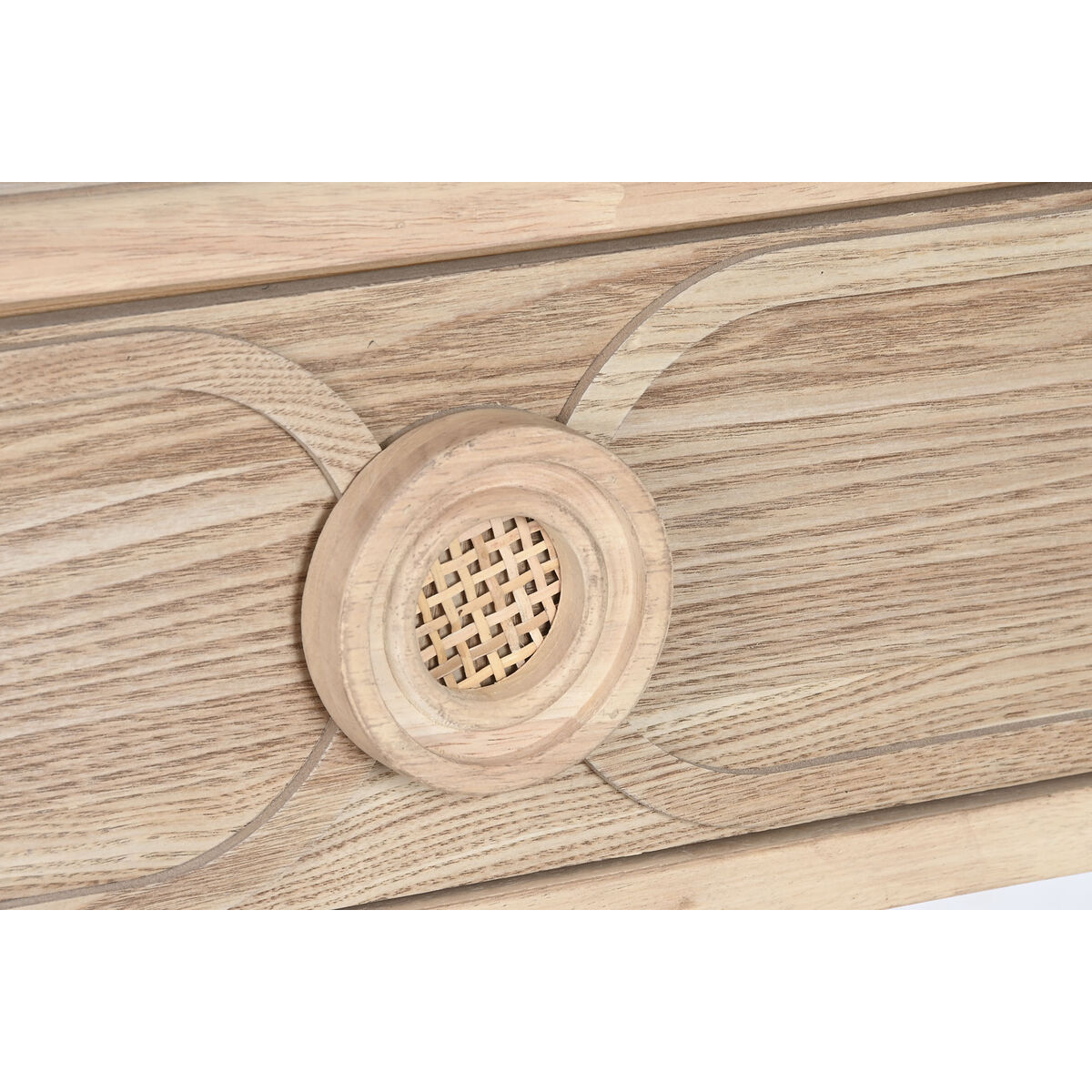 Mesita de Noche Home ESPRIT Natural 48 x 35 x 65 cm