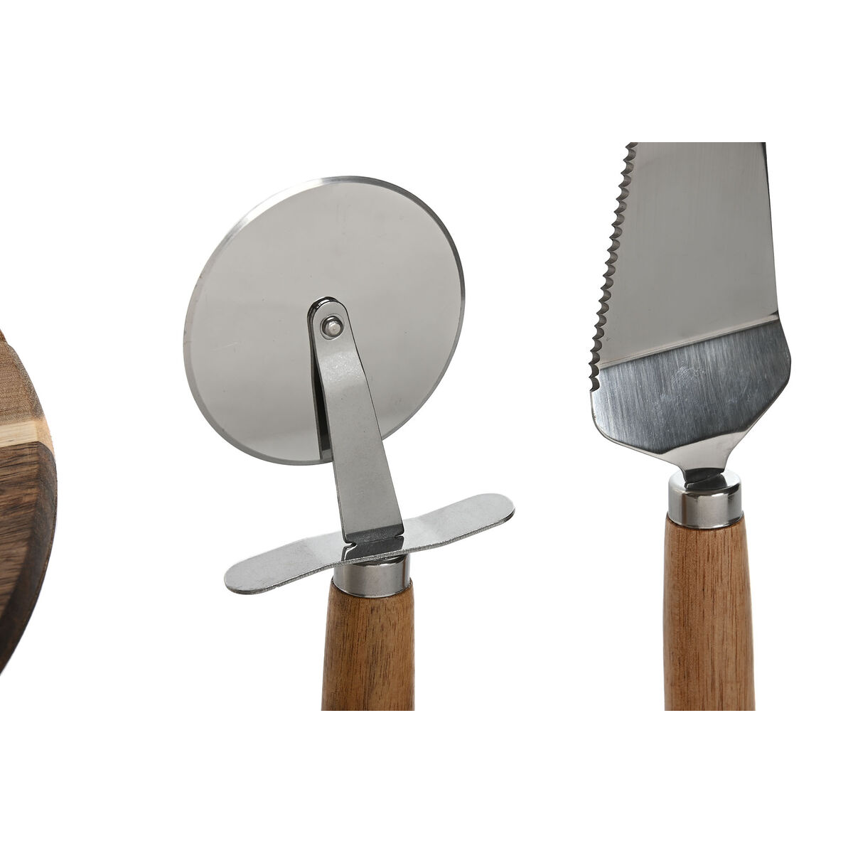 Tabla de cortar Home ESPRIT Natural 30 x 40 x 1,5 cm (3 Piezas)