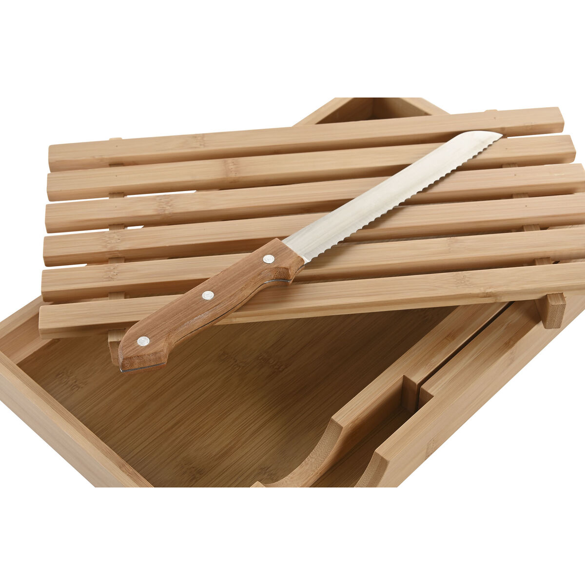 Tabla de cortar Home ESPRIT Natural 38 x 24,5 x 3,8 cm