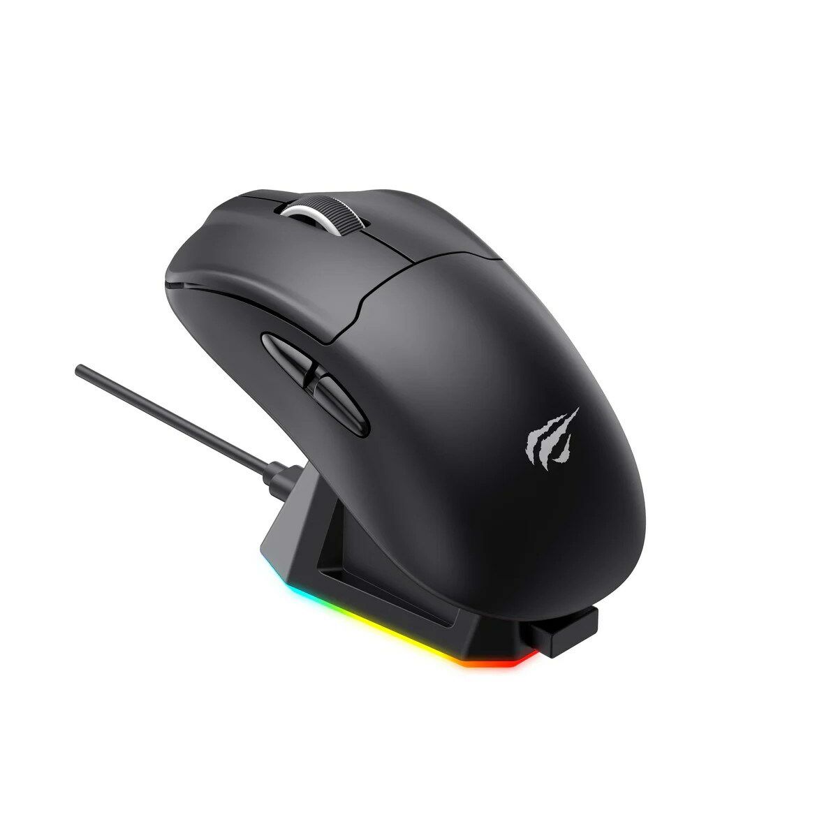 Ratón Gaming con LED Havit MS979WB Negro Estampado