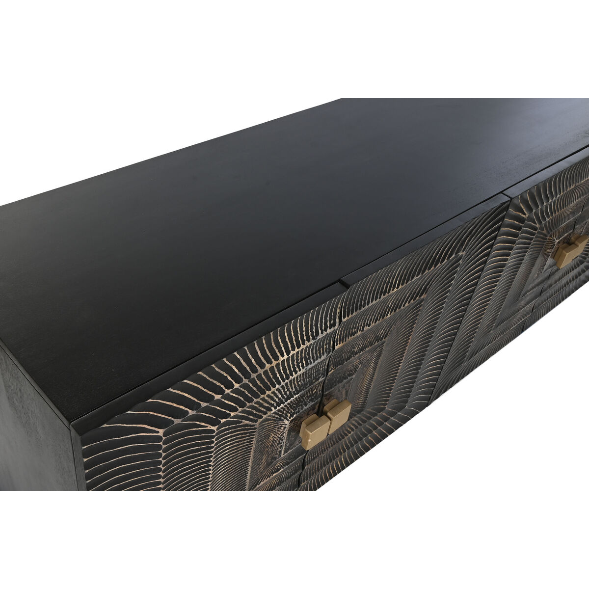 Aparador Home ESPRIT Metal Madera de mango 177 x 45 x 75 cm