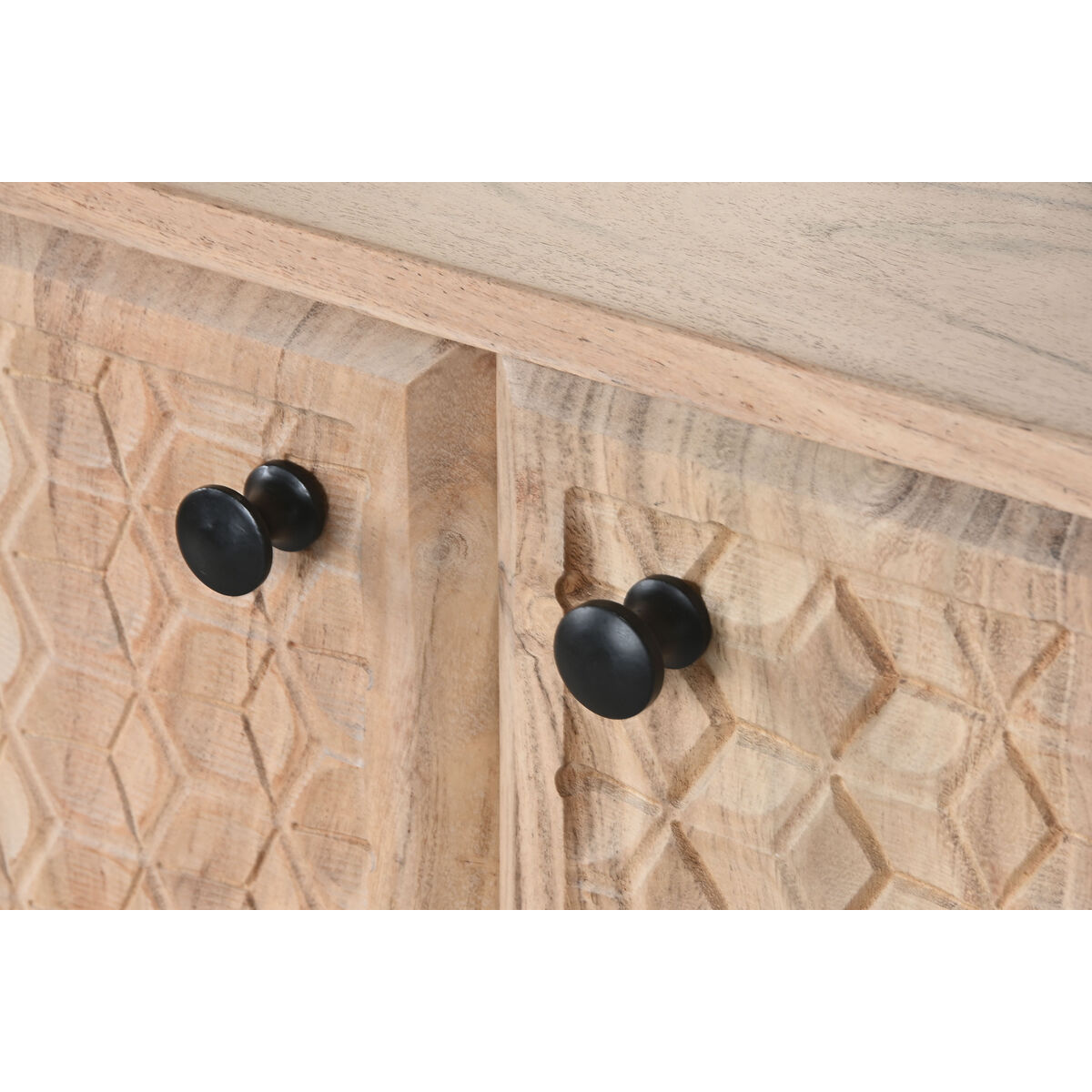 Aparador Home ESPRIT Metal Acacia 170 x 40 x 80 cm