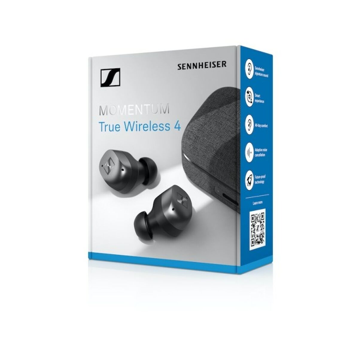 Auriculares Inalámbricos con Estuche de Carga Sennheiser Momentum True Wireless 4 Negro Grafito