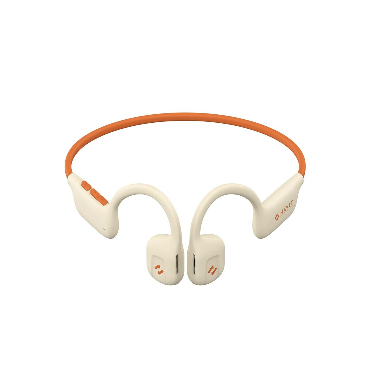 Auriculares Deportivos de Oído Abierto Havit E510BT(Freego1 Air) Beige Naranja