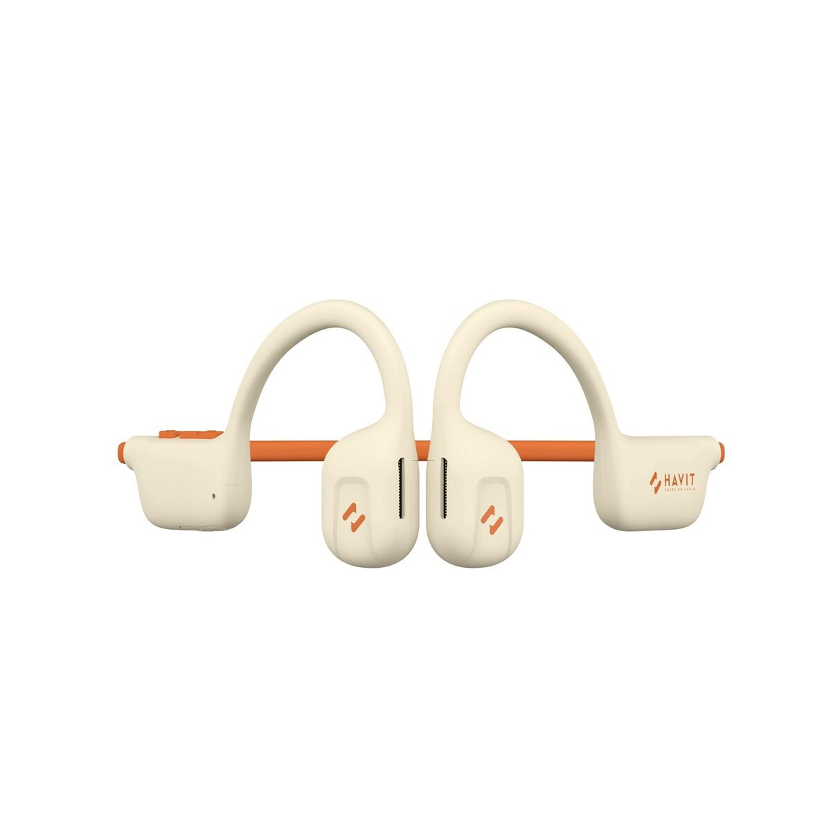 Auriculares Deportivos de Oído Abierto Havit E510BT(Freego1 Air) Beige Naranja