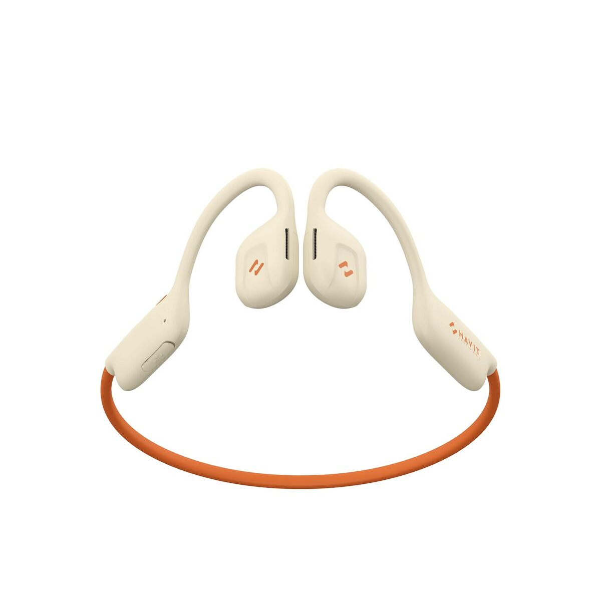 Auriculares Deportivos de Oído Abierto Havit E510BT(Freego1 Air) Beige Naranja