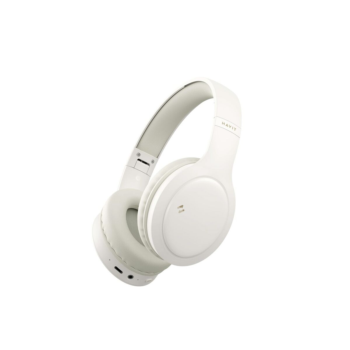 Auriculares de Diadema Bluetooth Havit H633BT Beige