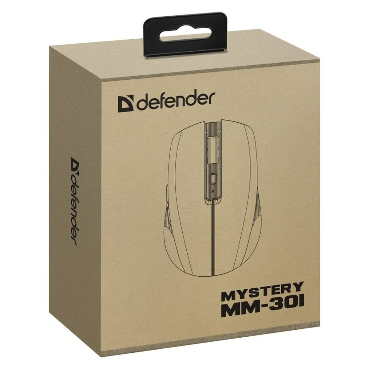 Ratón Bluetooth Inalámbrico Defender MISTERIO MM-301 Púrpura