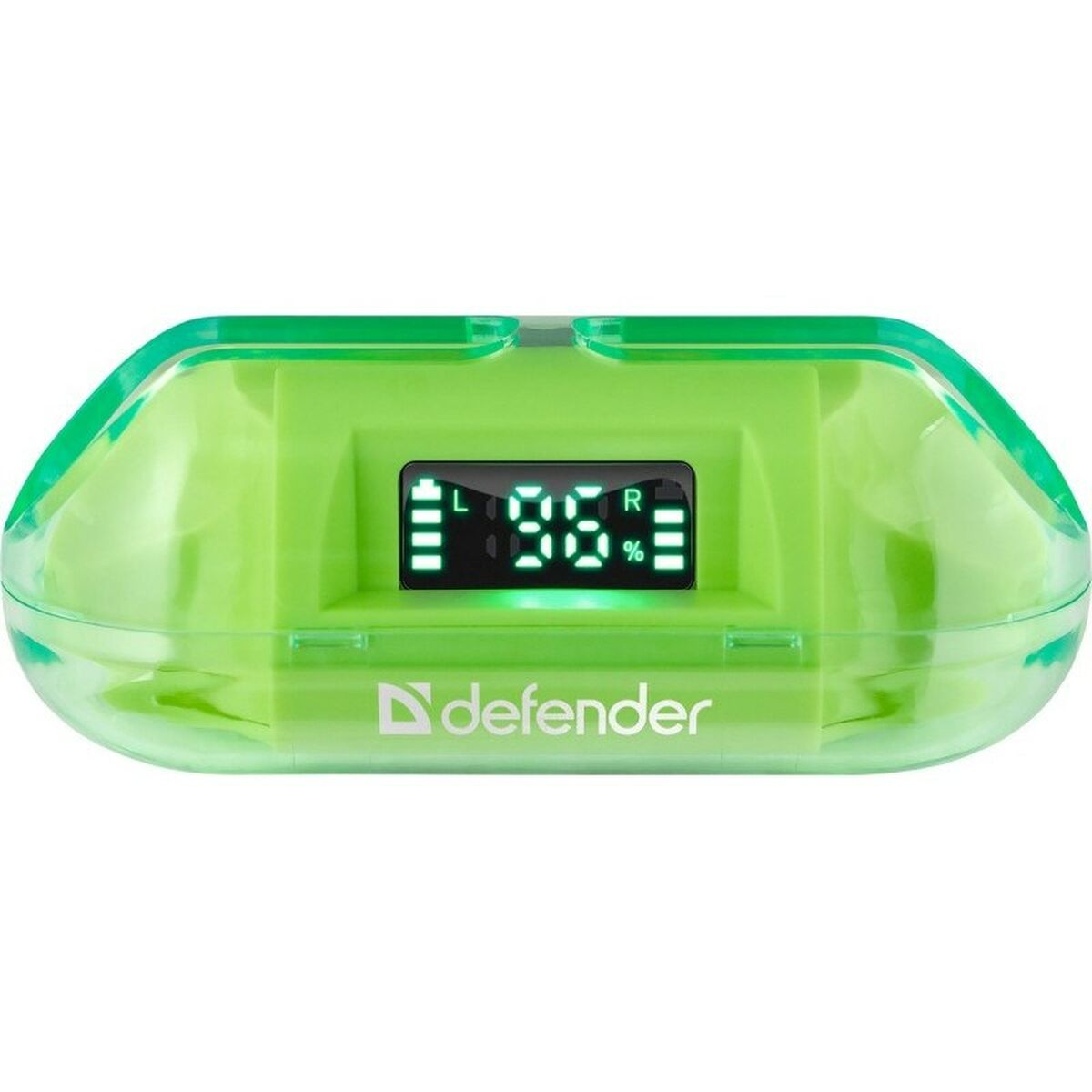 Auriculares Inalámbricos con Estuche de Carga Defender TWINS 916 Verde