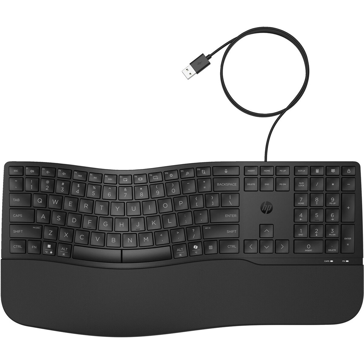 Teclado HP 480 Comfort Negro QWERTY