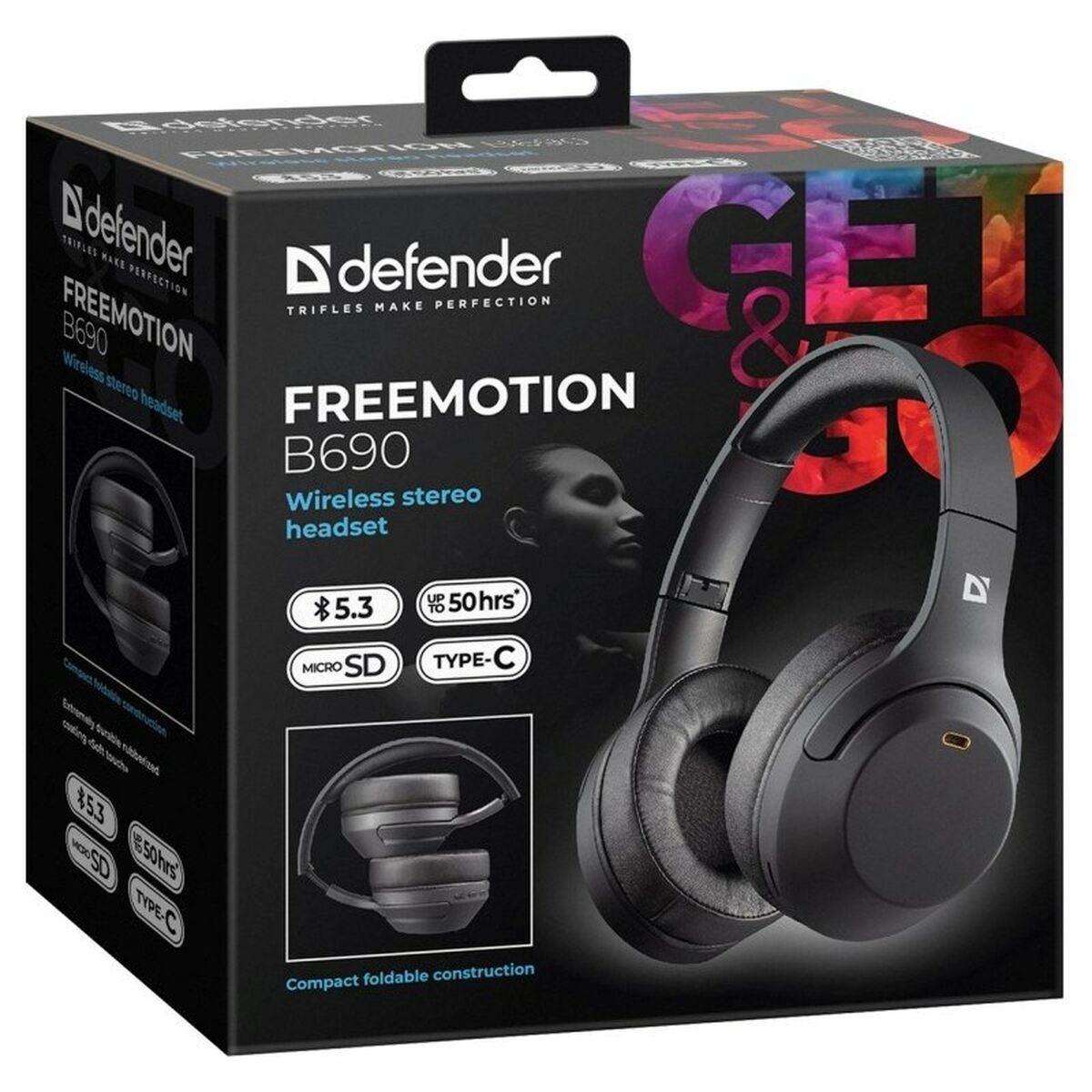Auriculares de Diadema Bluetooth Defender FREEMOTION B690