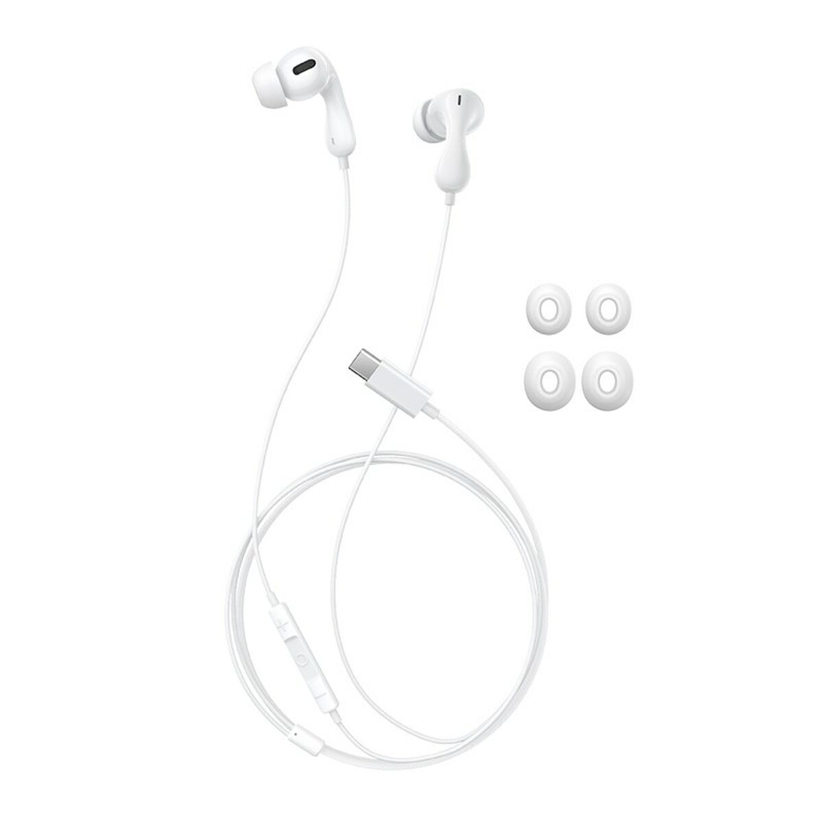Auriculares con Micrófono Baseus Encok CZ20 Blanco Negro