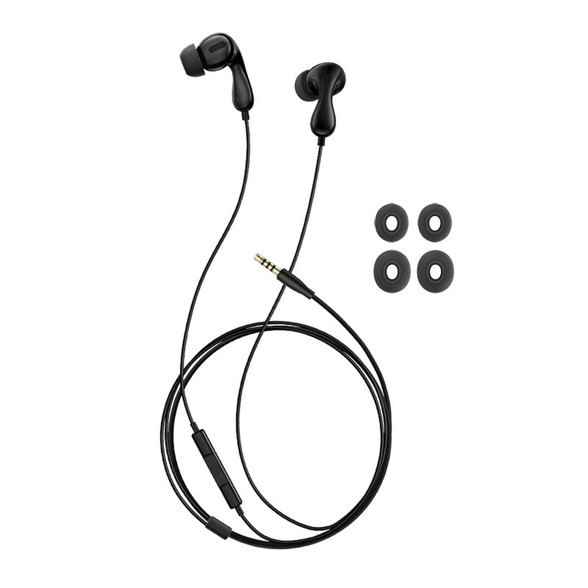Auriculares con Micrófono Baseus Encok HZ20 Negro