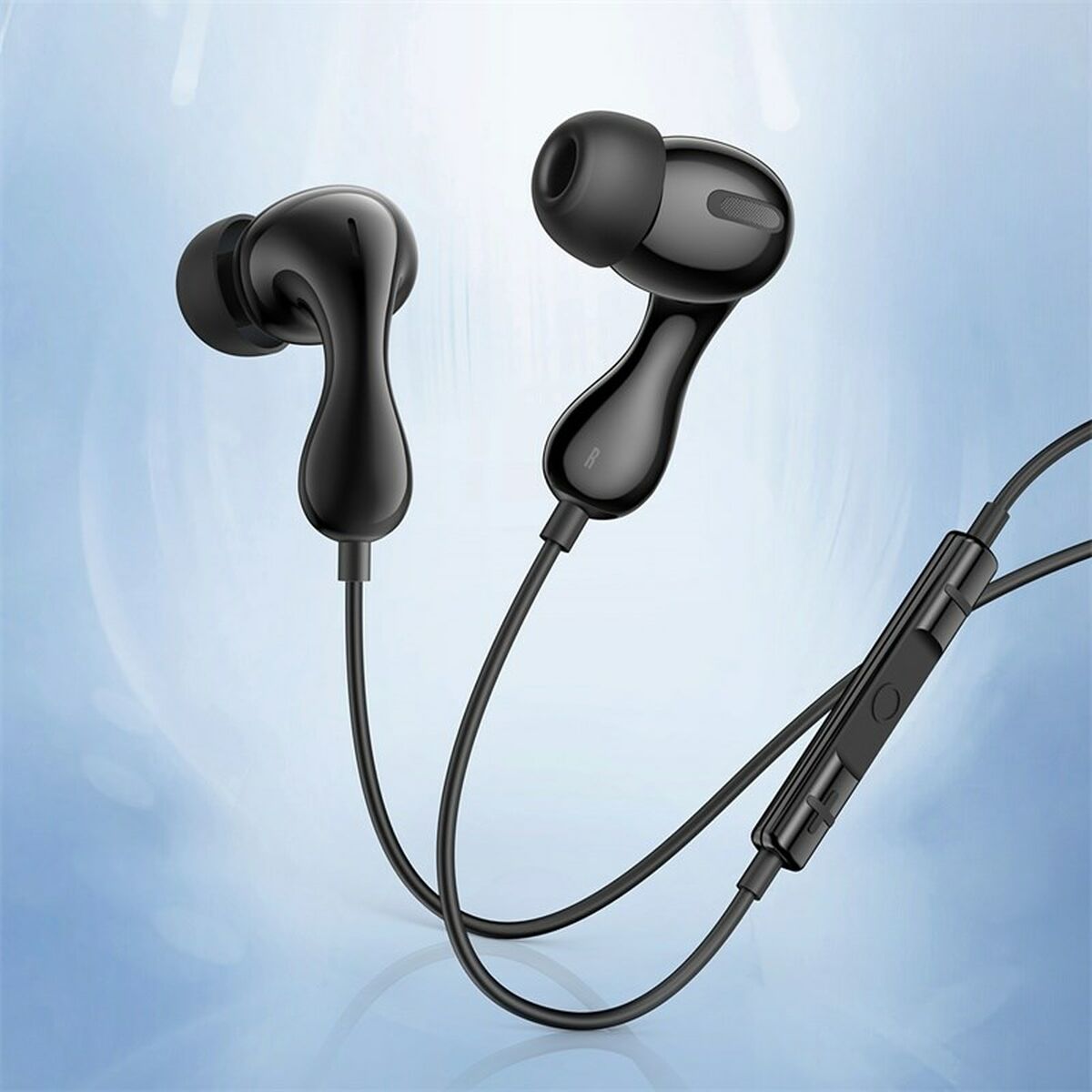Auriculares con Micrófono Baseus Encok HZ20 Negro