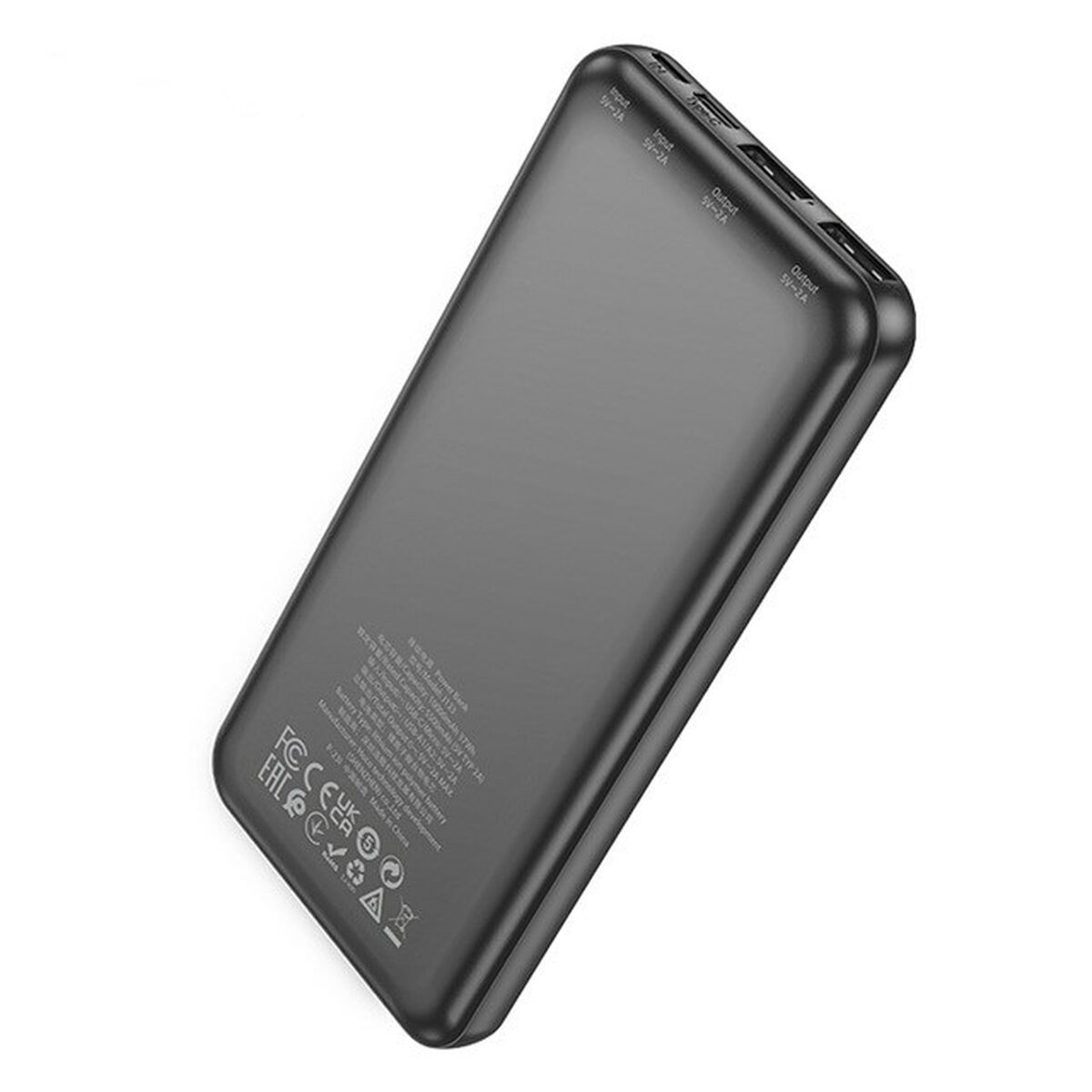 Powerbank Hoco J123 black Negro 10000 mAh